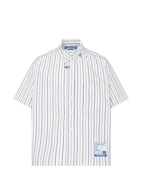 Maison MIHARA YASUHIRO stripe-print short-sleeve shirt