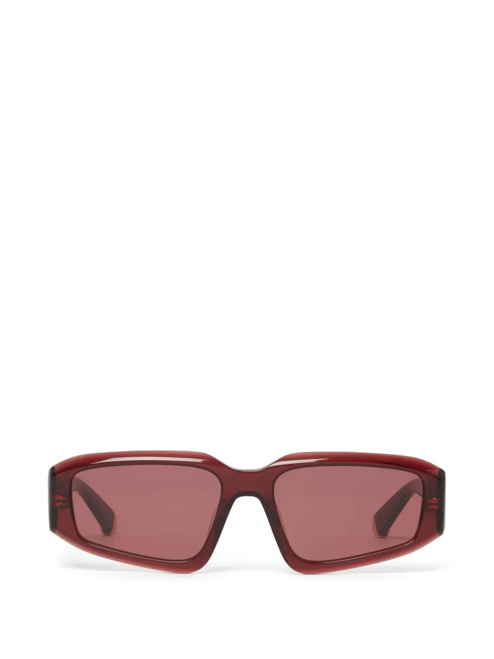 Stella McCartney Eyewear Occhiali da sole geometrici - Rosso