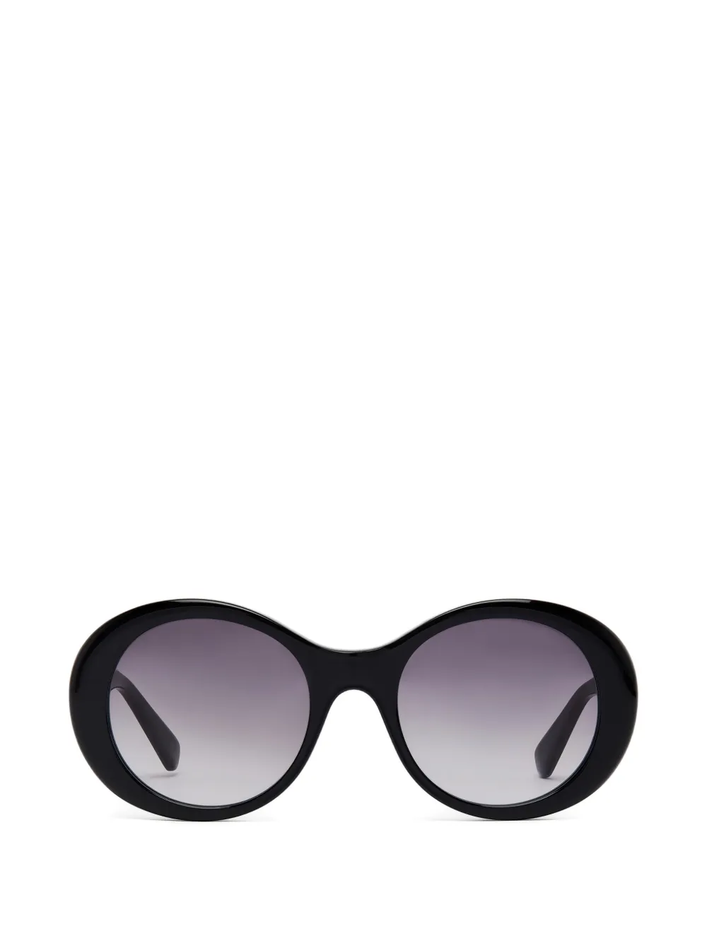 Stella McCartney Eyewear lunettes de soleil Pins Falabella à monture ronde - Noir