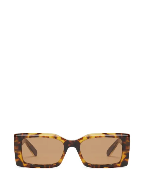 Stella McCartney Eyewear tortoiseshell-effect rectangle-frame sunglasses