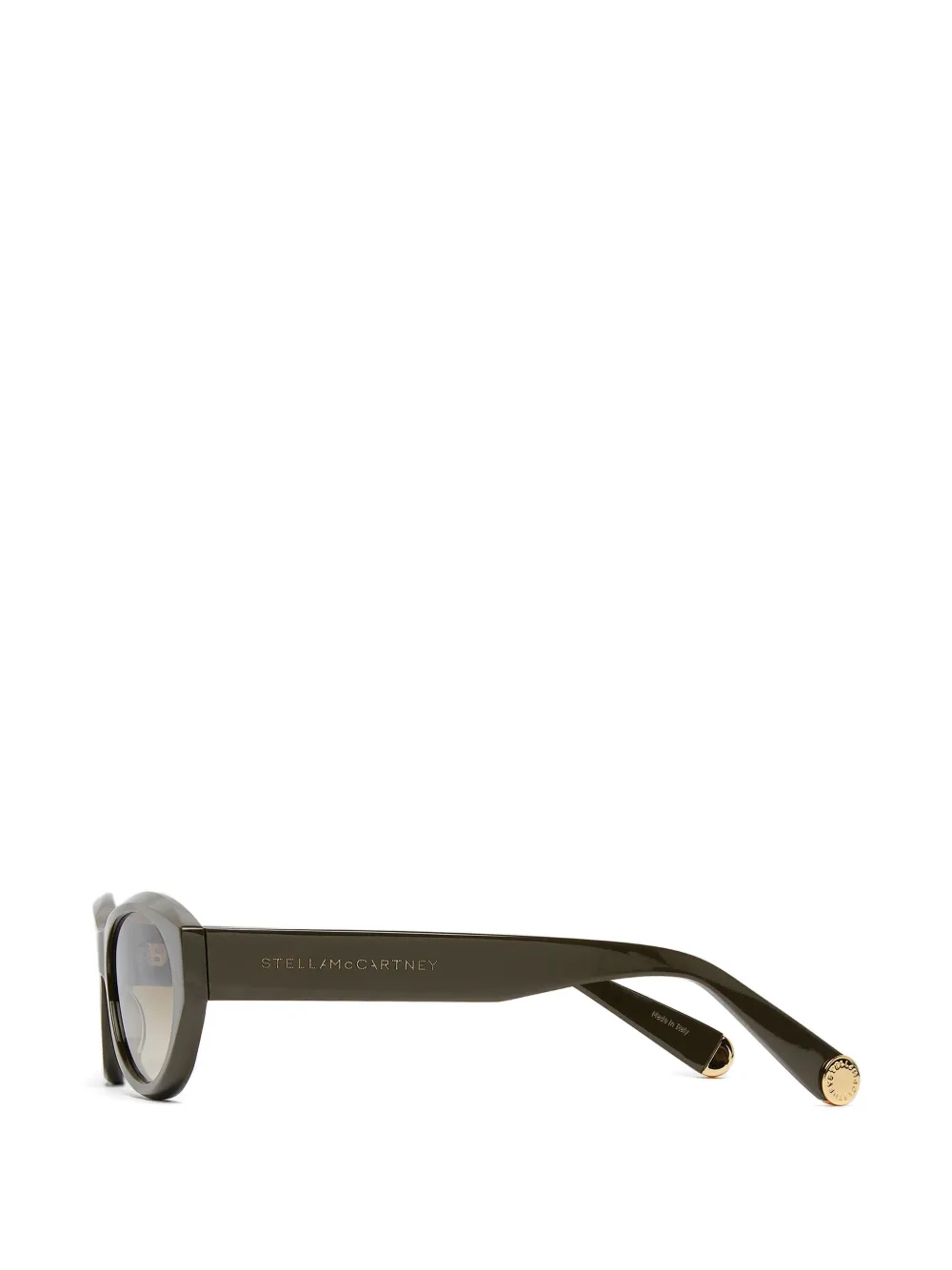 Stella McCartney Eyewear Zonnebril met cat-eye montuur Groen