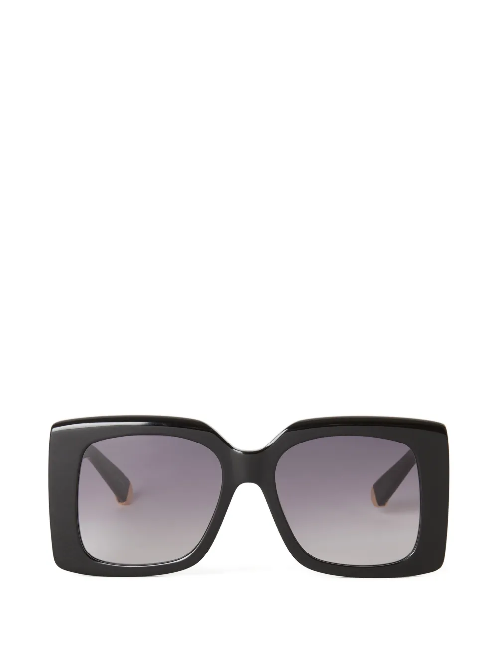 Stella McCartney Eyewear Sonnenbrille im Oversized-Look - Schwarz