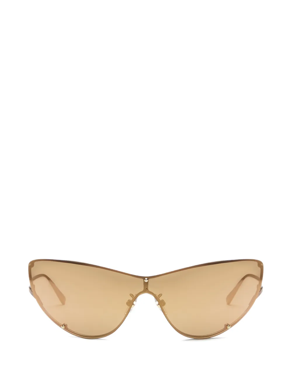 Stella McCartney Eyewear Zonnebril met cat-eye montuur Bruin