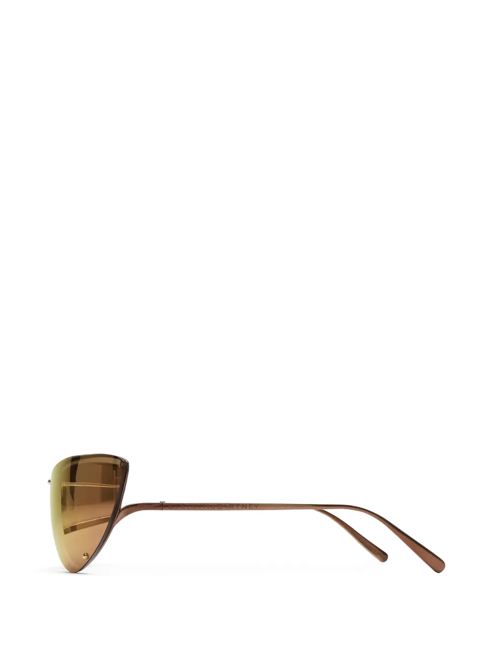 Stella McCartney Eyewear Zonnebril met cat-eye montuur Bruin