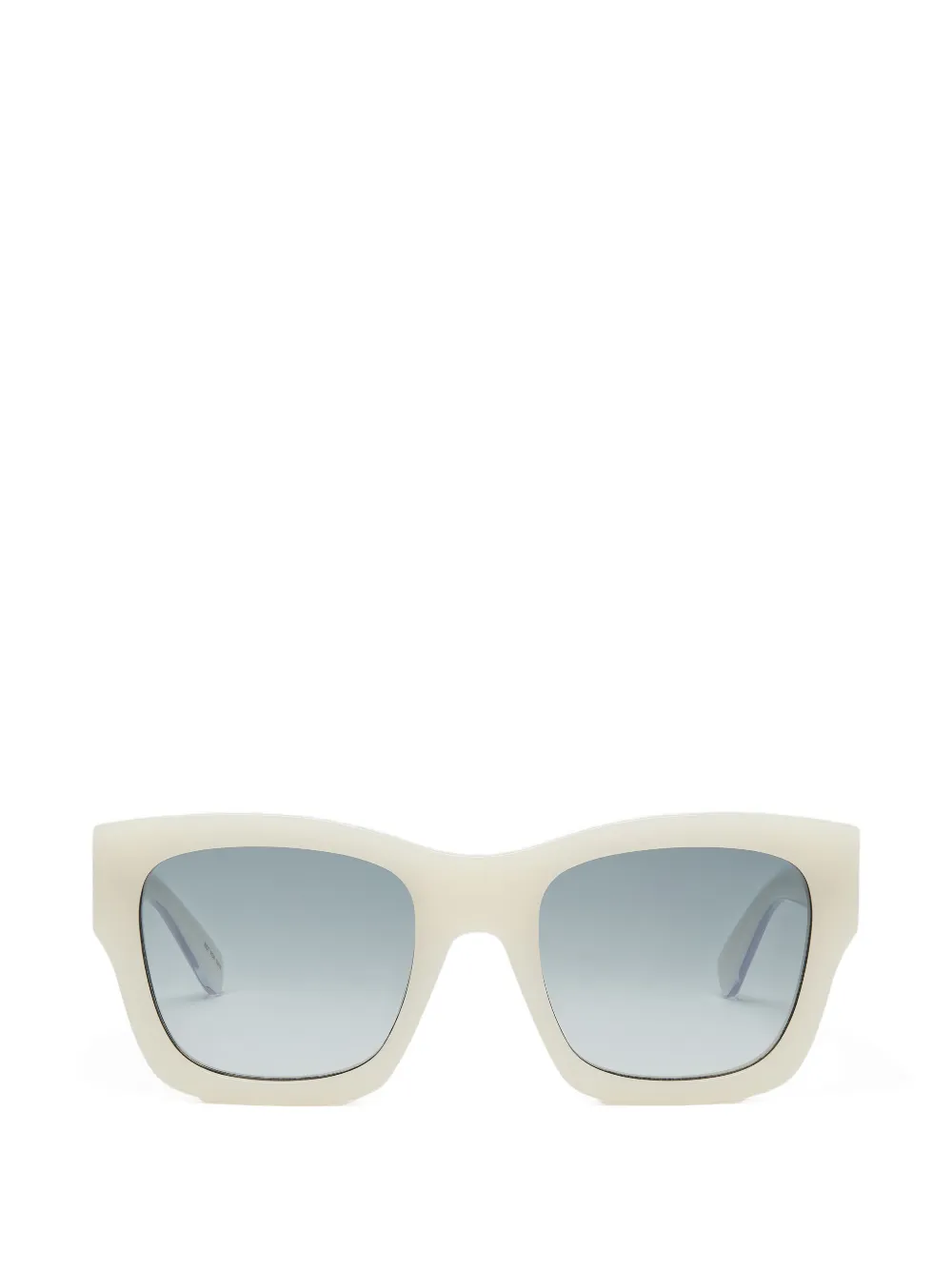 Stella McCartney Eyewear lunettes de soleil à monture carrée - Blanc Stella McCartney Eyewear lunettes de soleil à monture carrée - Blanc