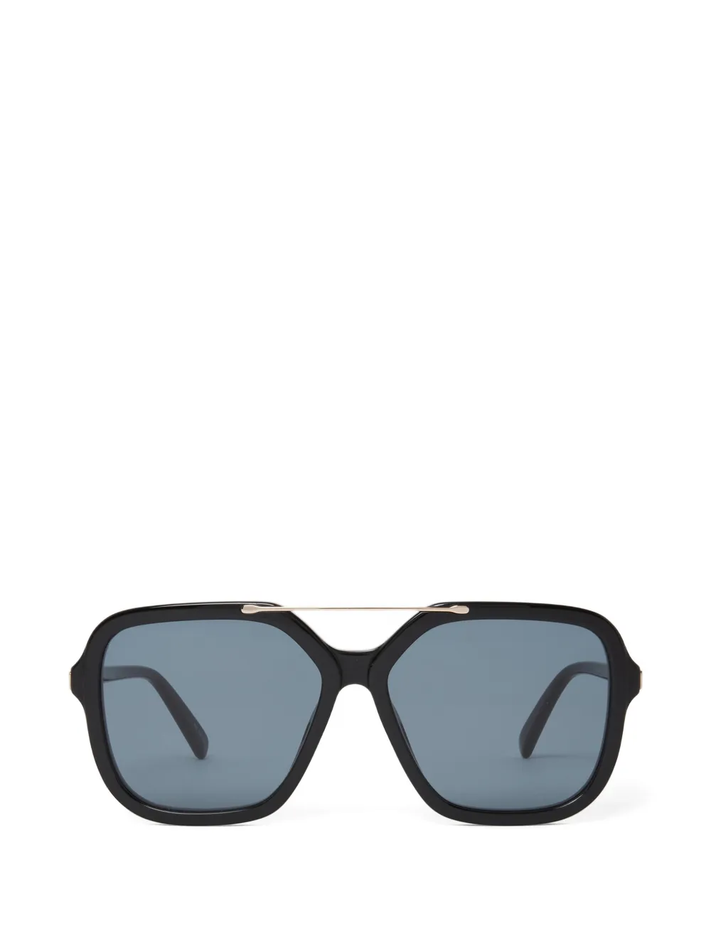 Stella McCartney Eyewear Sonnenbrille mit Oversized-Gestell - Schwarz