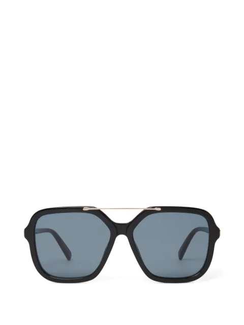 Stella McCartney Eyewear オーバーサイズ ジオメトリックフレーム サングラス