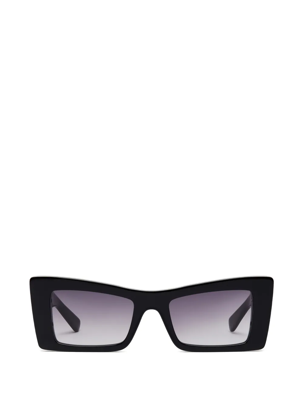 Stella McCartney Eyewear Falabella zonnebril met rechthoekig montuur Zwart