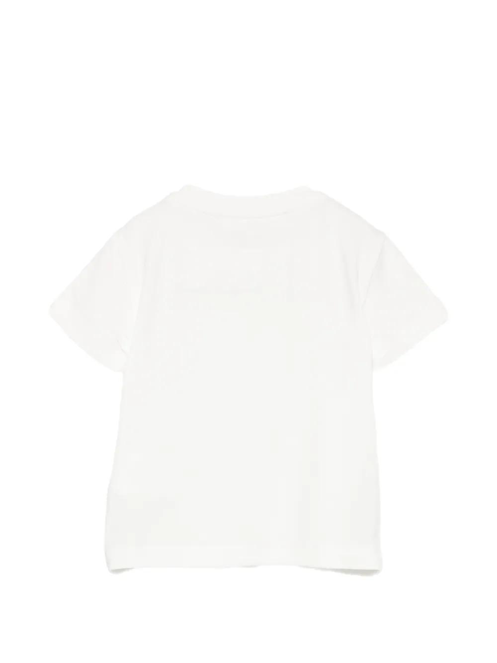 Elisabetta Franchi La Mia Bambina T-shirt met logoprint Wit