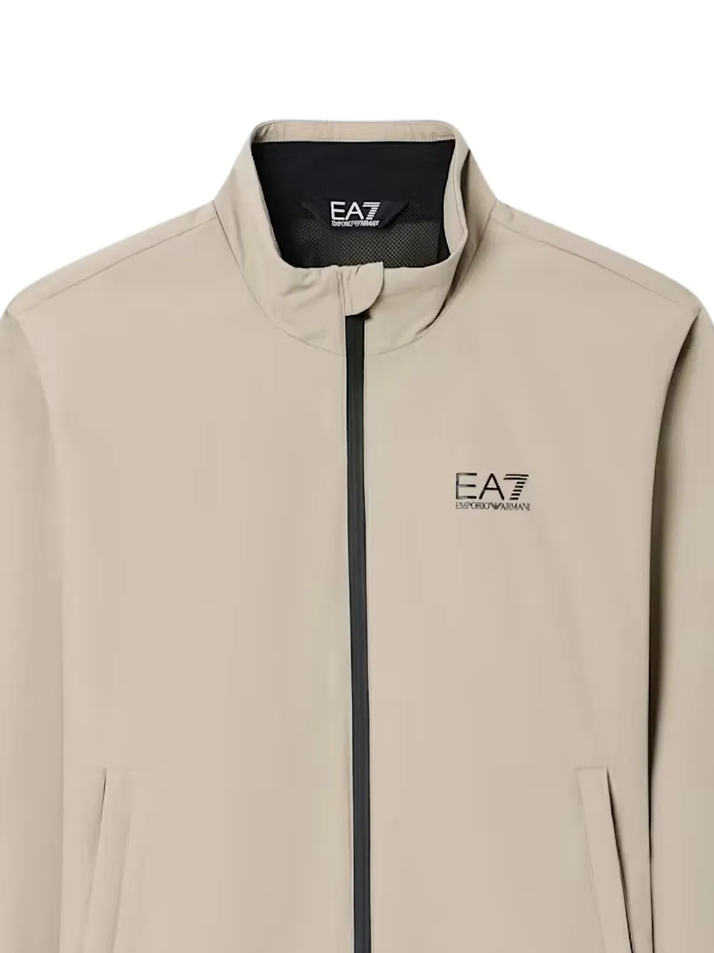 Ea7 Emporio Armani Jack met logoprint Beige