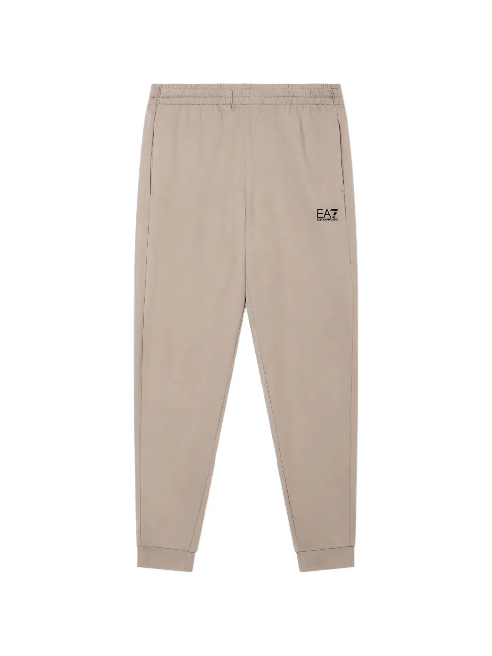 Ea7 Emporio Armani Trainingsbroek met logoprint Beige