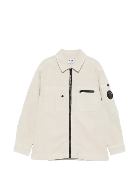 C.P. Company Kids Lensディテール コーデュロイ シャツ