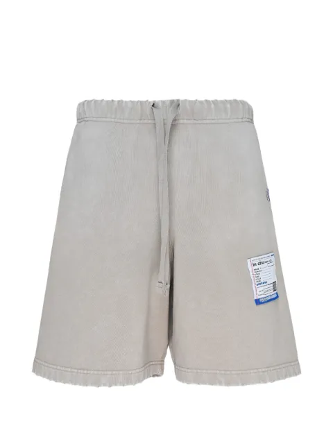Maison MIHARA YASUHIRO logo-patch shorts
