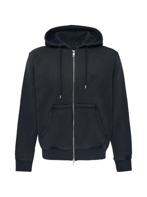 Wooyoungmi logo-print washed hoodie