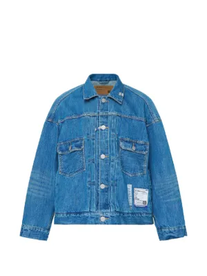 Maison MIHARA YASUHIRO レイヤード デニムジャケット | ブラック