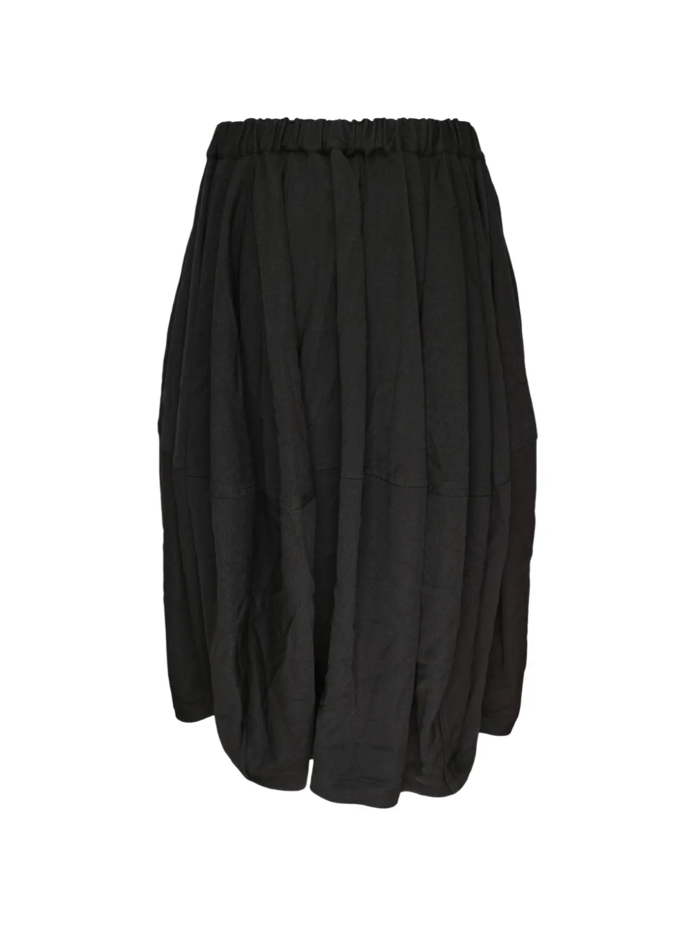Black Comme Des Garçons Ballonrok van twill Zwart