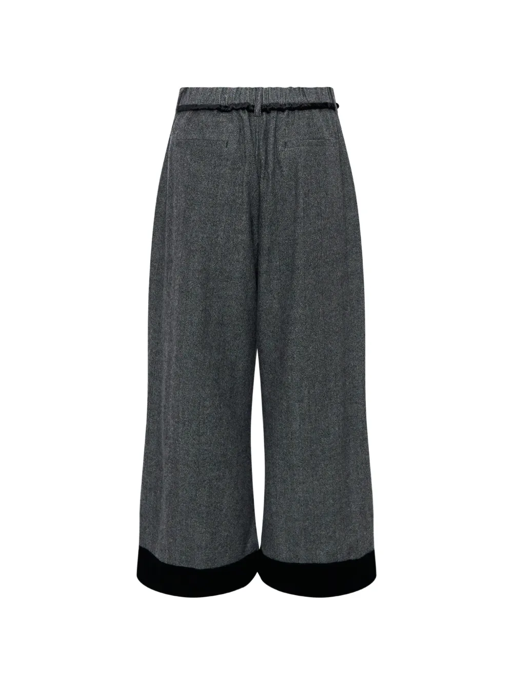 Renli Su Leni broek met rechte pijpen Grijs
