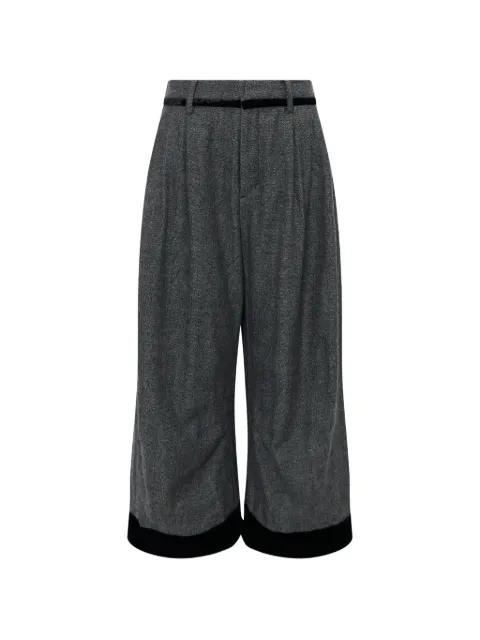 Renli Su Leni straight-leg trousers