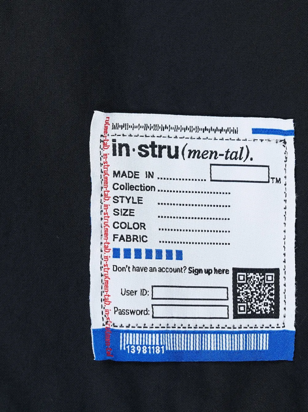 Maison MIHARA YASUHIRO In·stru(men-tal). overhemd met korte mouwen Zwart