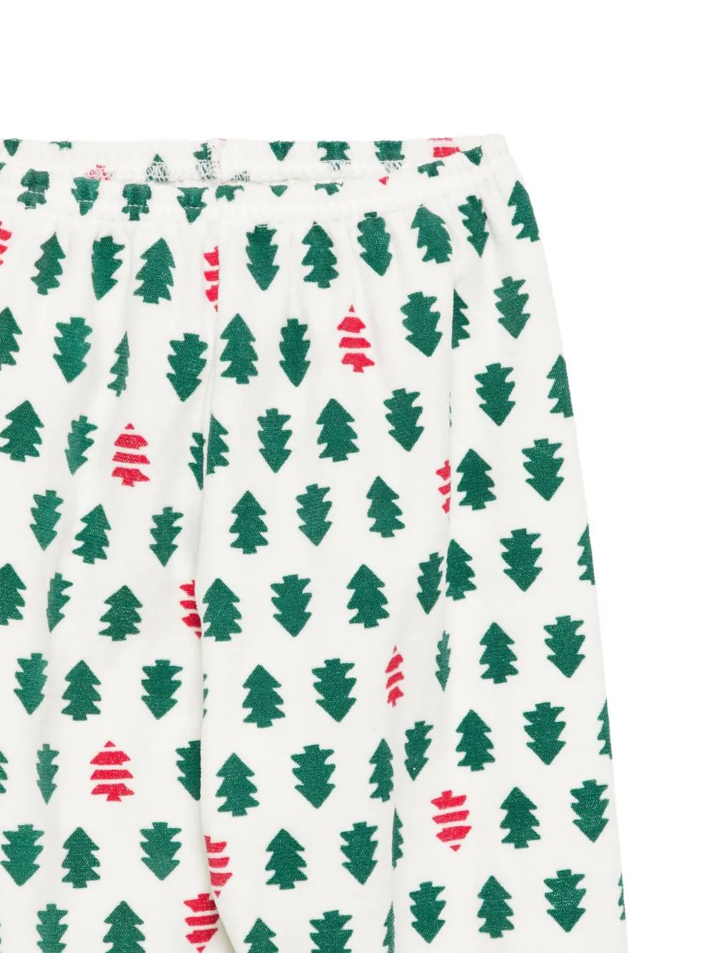 Petit Bateau Pyjama met boomprint Wit