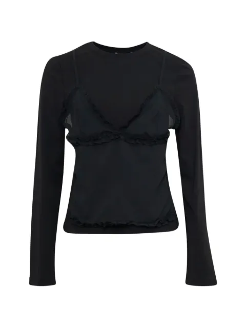 Ulla Johnson Freda ruffled long-sleeve T-shirt