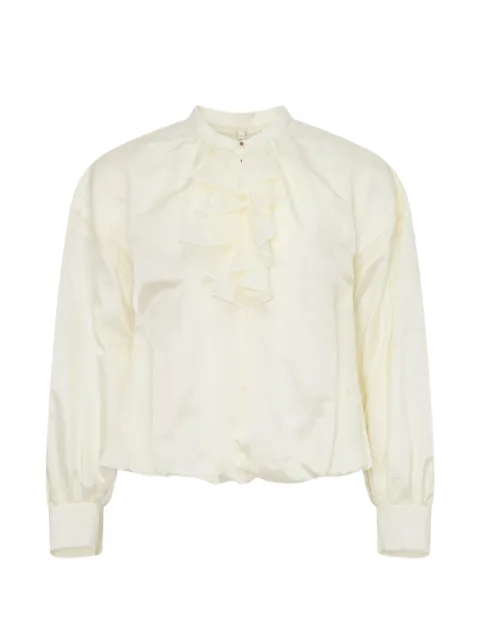 Renli Su ruffled long-sleeve blouse
