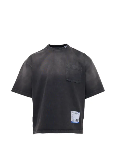 Maison MIHARA YASUHIRO distressed pocket T-shirt