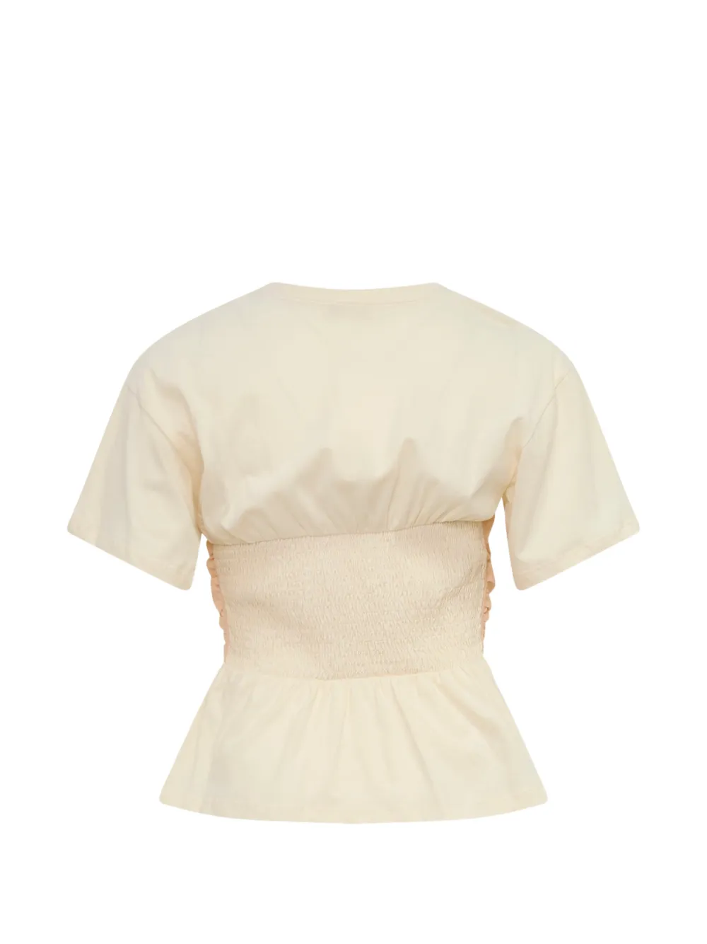 Ulla Johnson Mila ruched T-shirt Wit