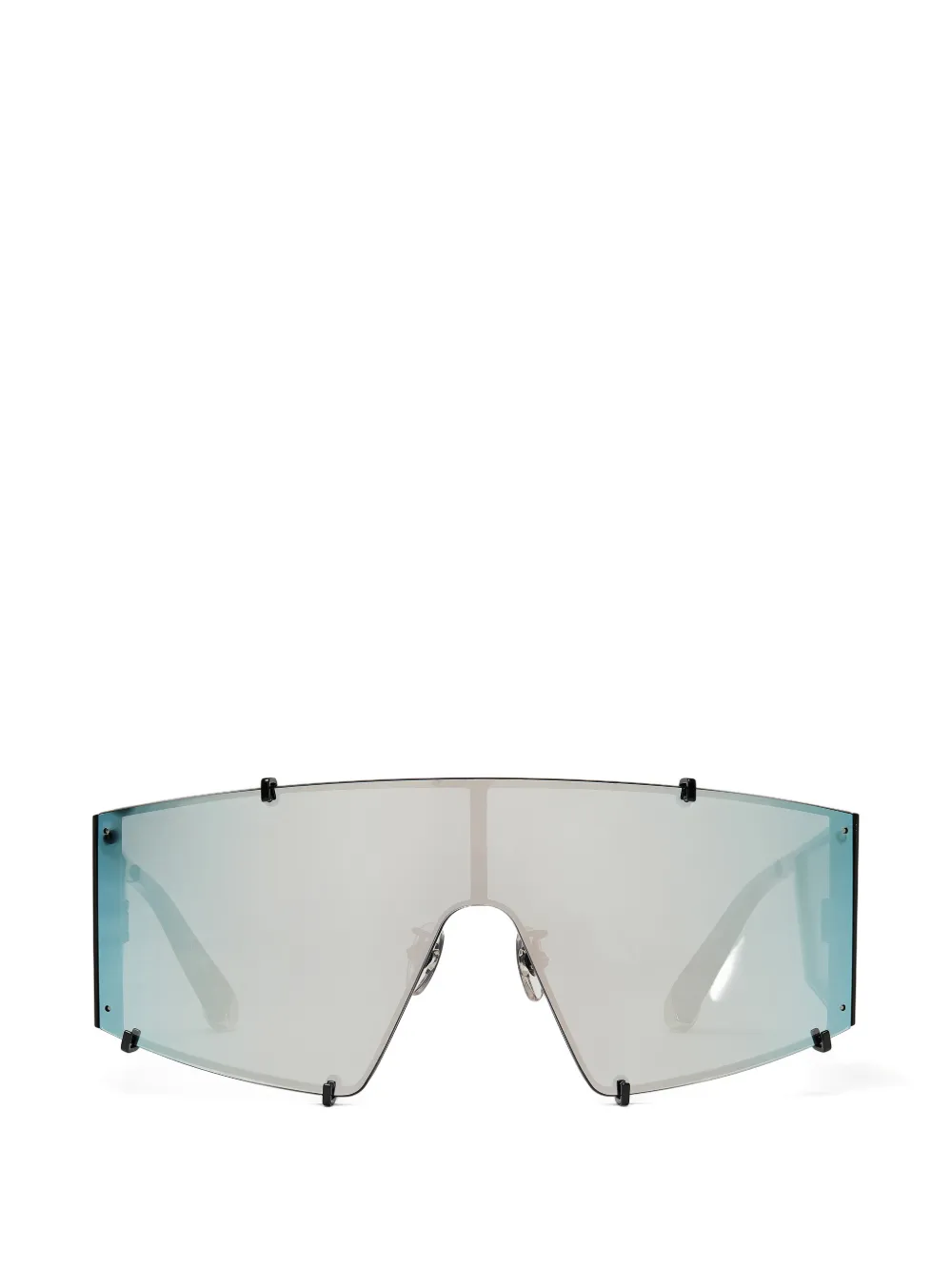Stella McCartney Eyewear lunettes de soleil à monture oversize - Argent Stella McCartney Eyewear lunettes de soleil à monture oversize - Argent