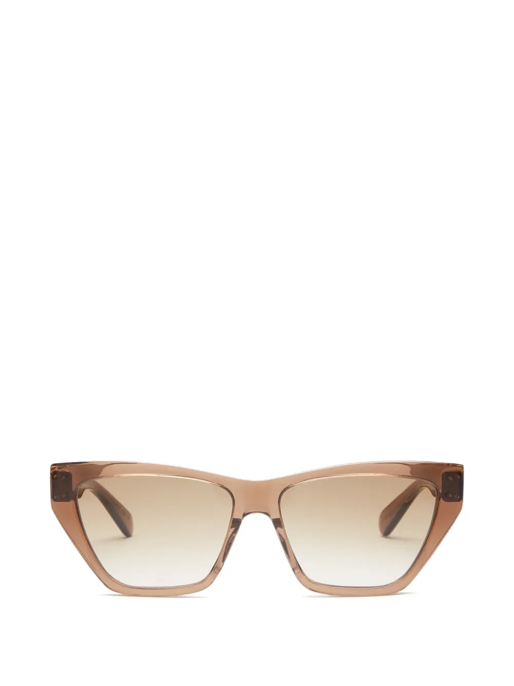 Stella McCartney Eyewear lunettes de soleil Falabella - Marron Stella McCartney Eyewear lunettes de soleil Falabella - Marron