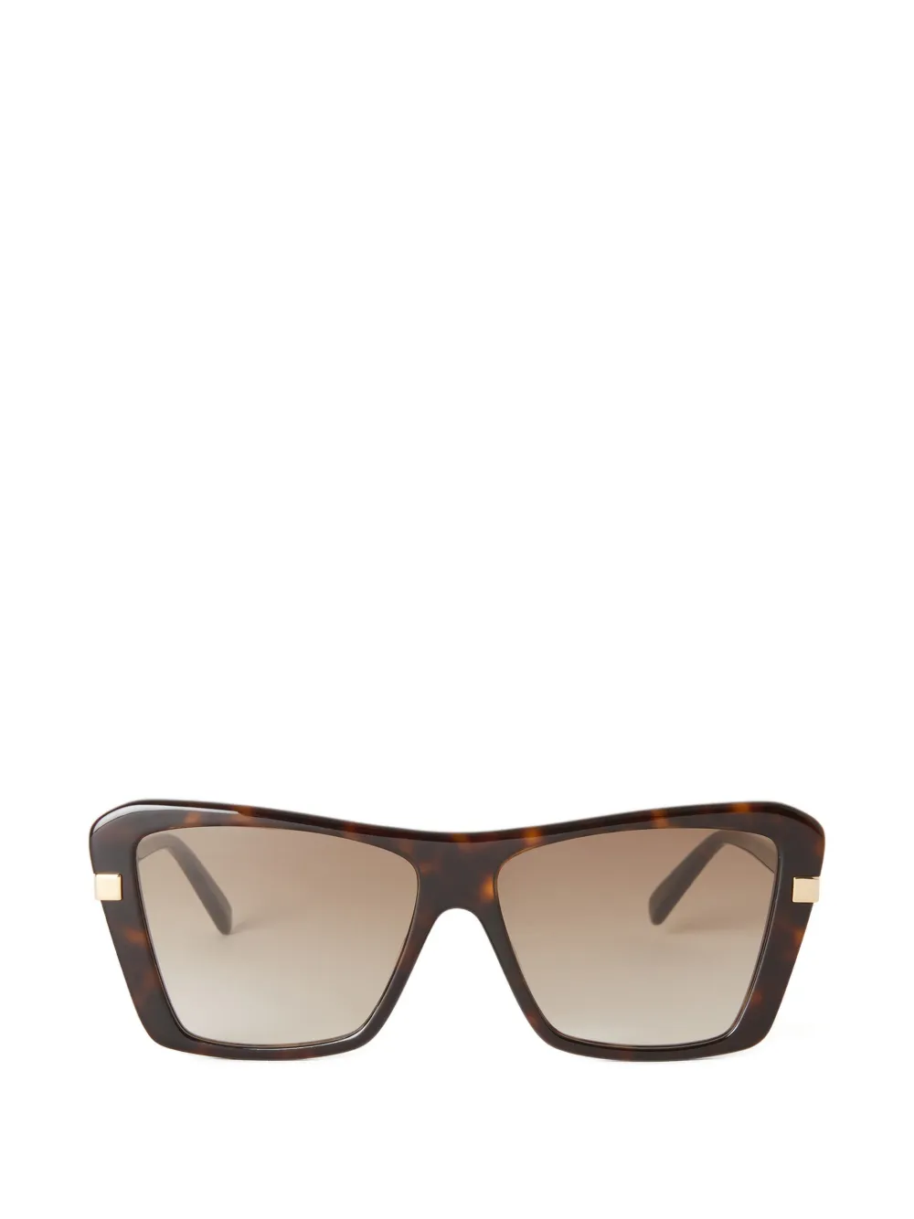 Stella McCartney Eyewear Occhiali da sole oversize - Marrone