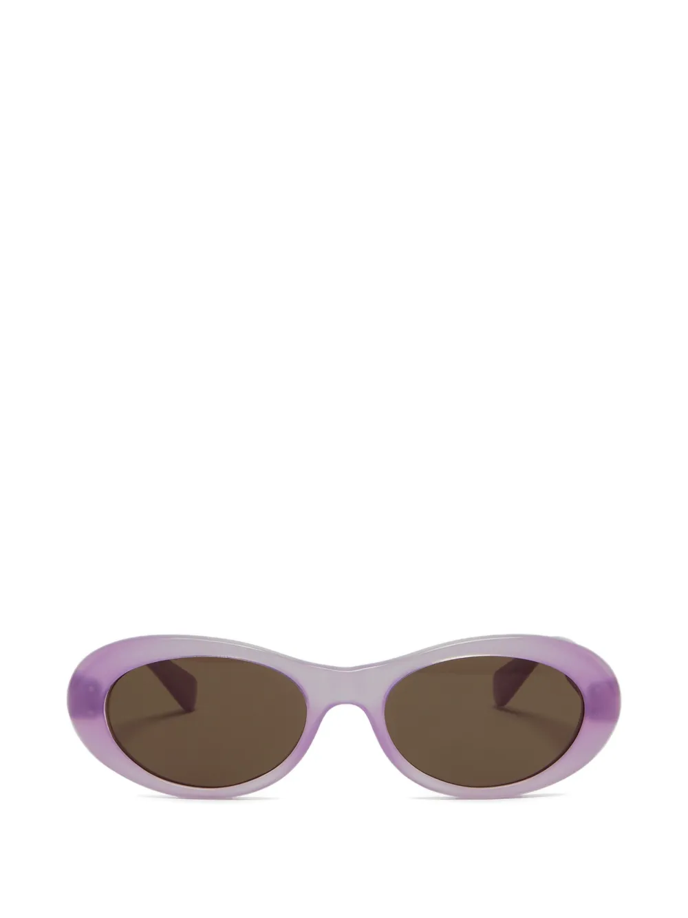 Stella McCartney Eyewear Falabella Sonnenbrille mit ovalem Gestell - Violett