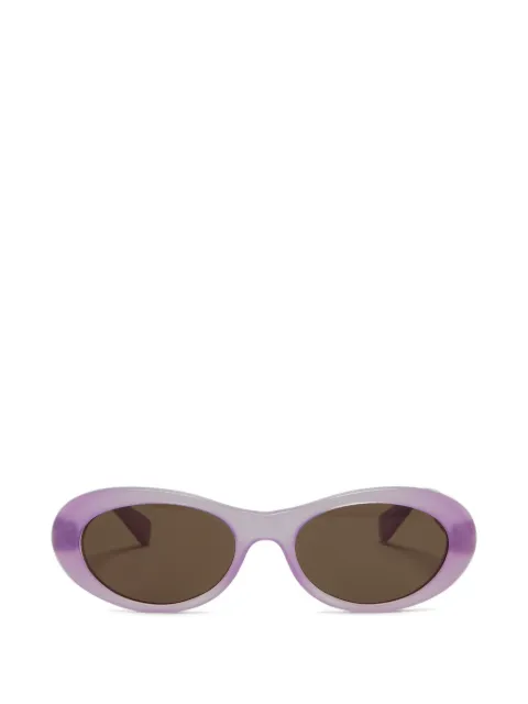 Stella McCartney Eyewear Falabella Sonnenbrille mit ovalem Gestell