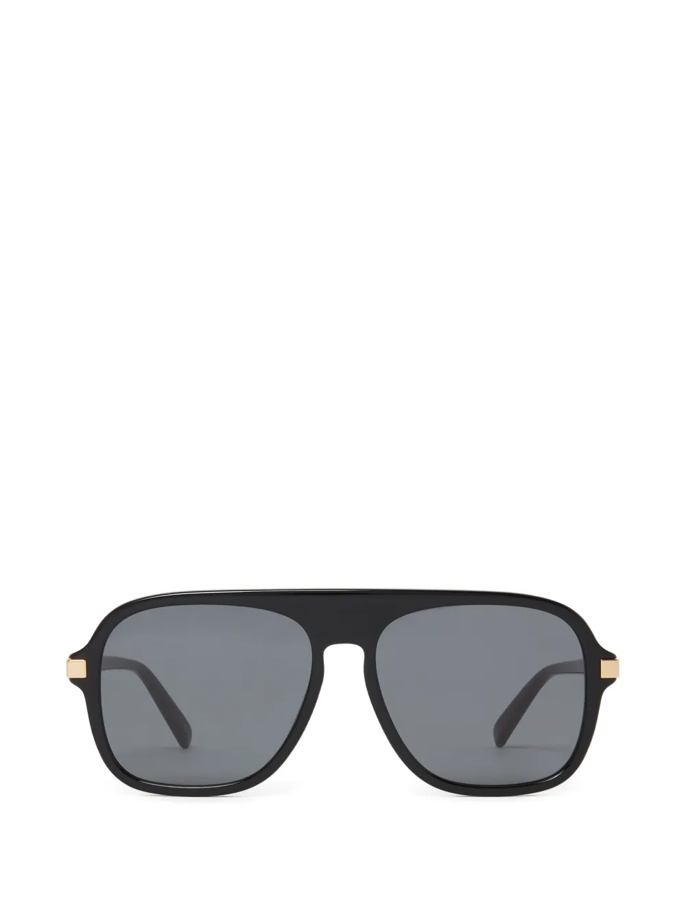 Stella McCartney Eyewear Occhiali da sole con montatura stile pilota - Nero