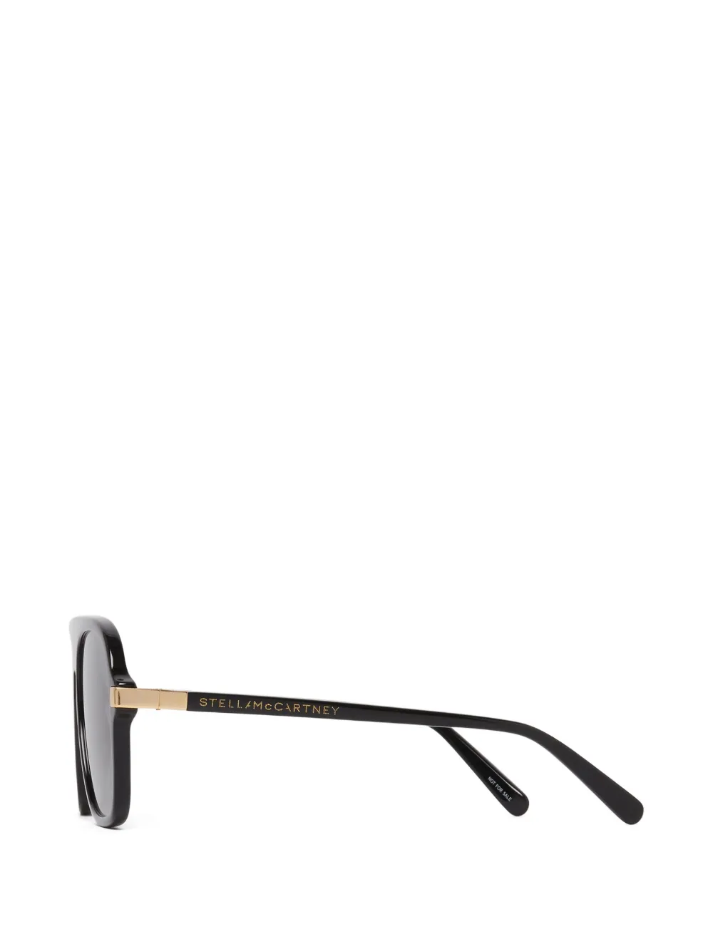 Stella McCartney Eyewear pilot-frame sunglasses Zwart