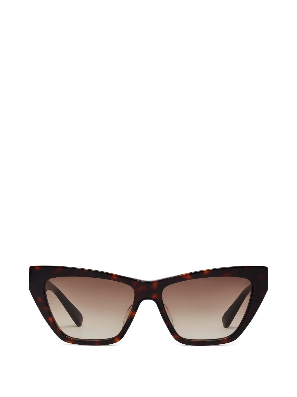 Stella McCartney Eyewear Occhiali da sole Exaggerated con effetto tartarugato - Marrone