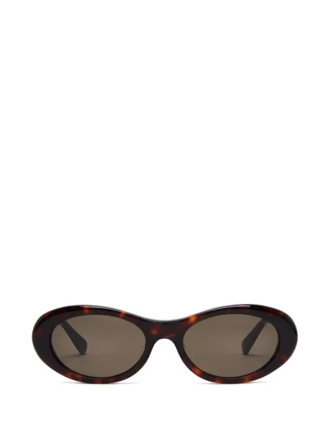 Stella McCartney Eyewear tortoiseshell-effect round-frame sunglasses
