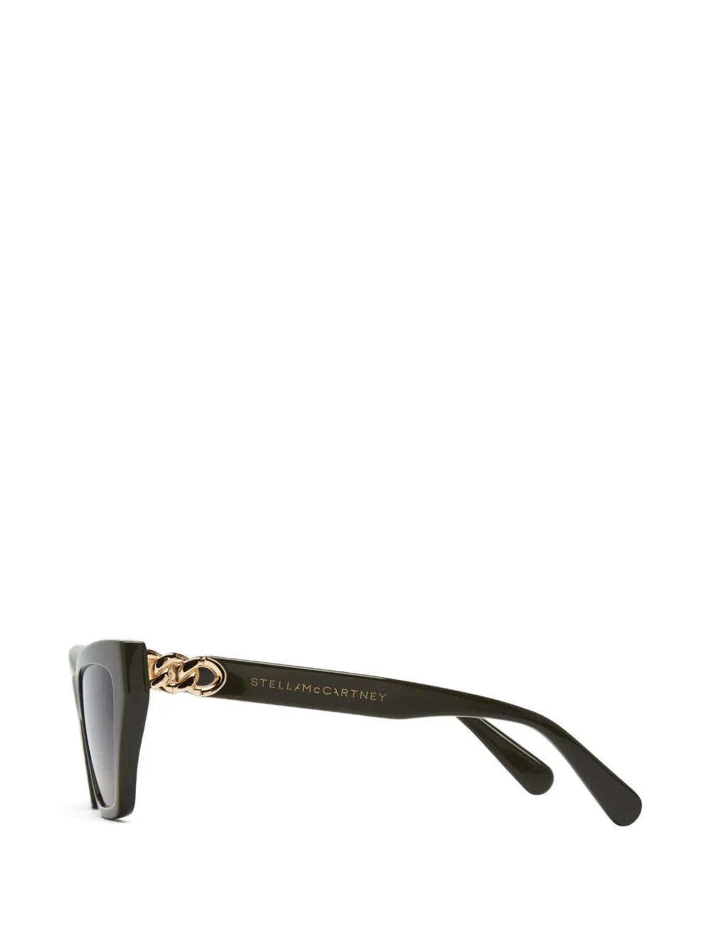 Stella McCartney Eyewear Zonnebril met cat-eye montuur Groen