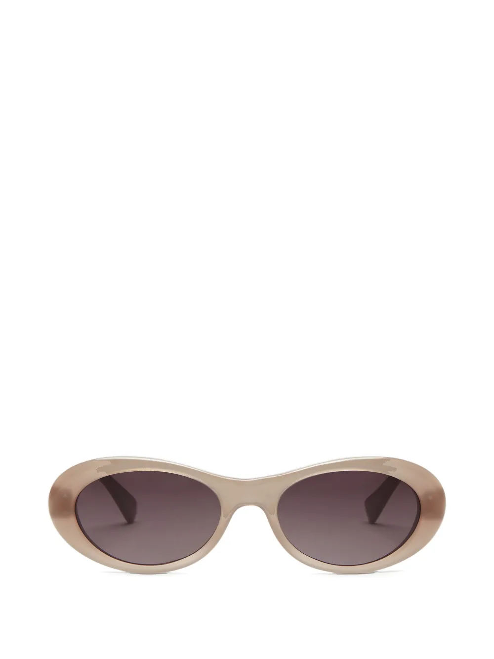 Stella McCartney Eyewear Occhiali da sole ovali - Toni neutri