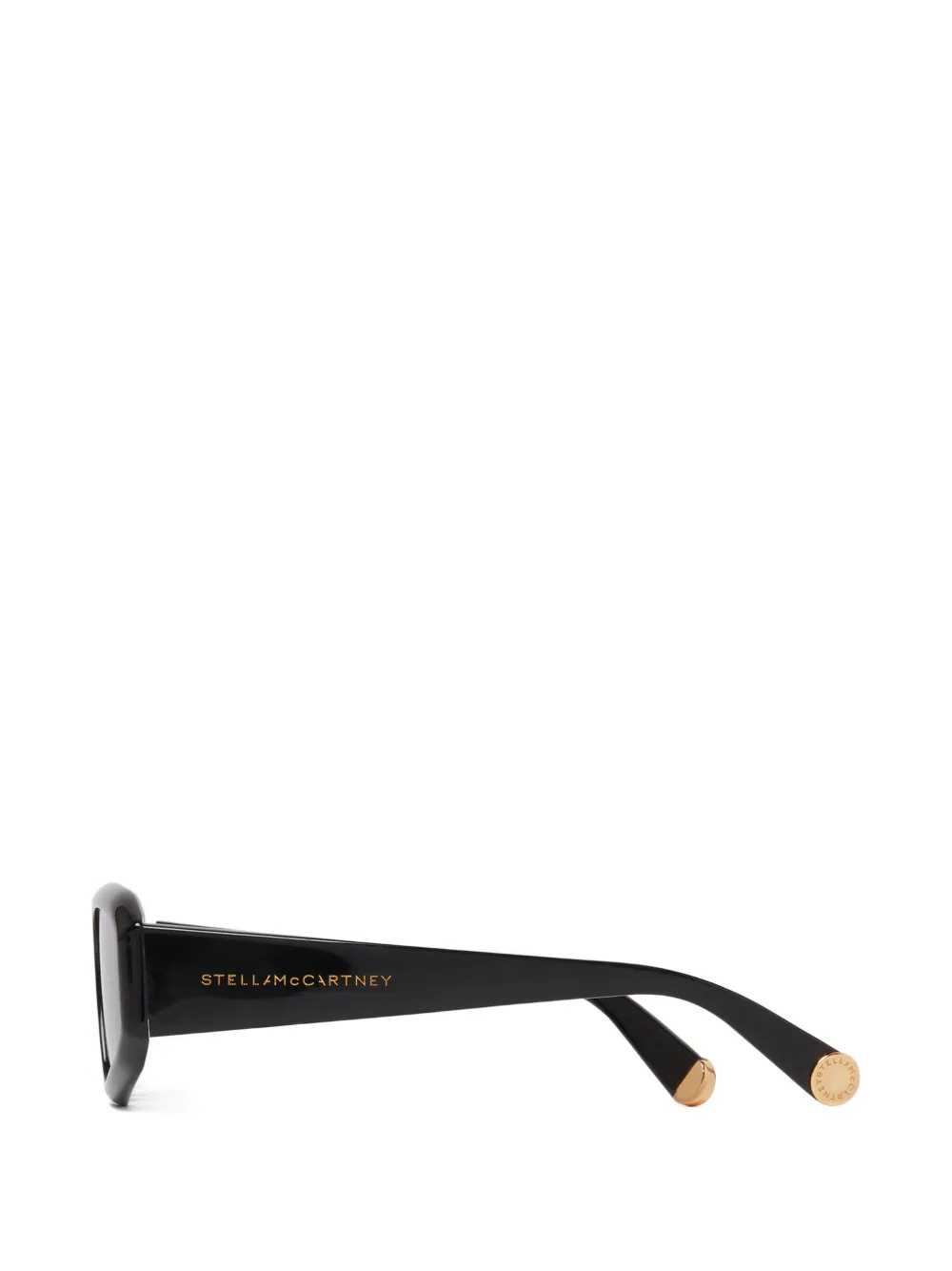 Stella McCartney Eyewear Falabella zonnebril met geometrisch montuur Zwart