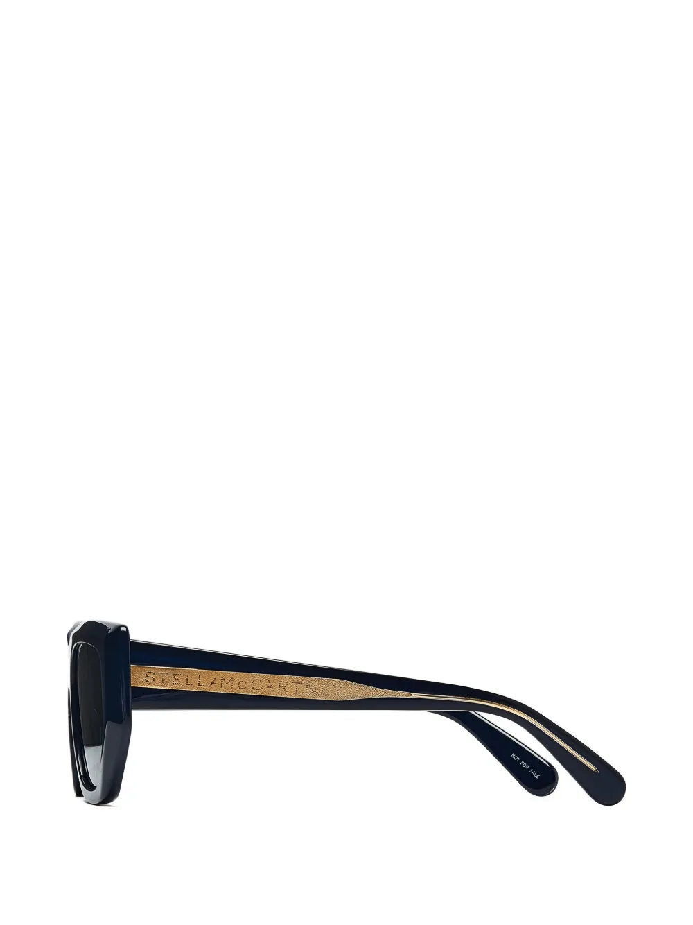 Stella McCartney Eyewear Zonnebril met cat-eye montuur Blauw