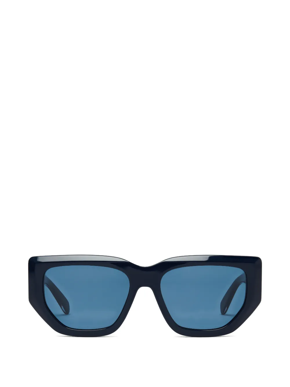 Stella McCartney Eyewear lunettes de soleil à monture papillon - Bleu Stella McCartney Eyewear lunettes de soleil à monture papillon - Bleu