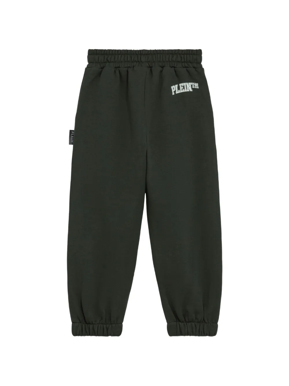 Philipp Plein Junior Trainingsbroek met doodskopprint Groen