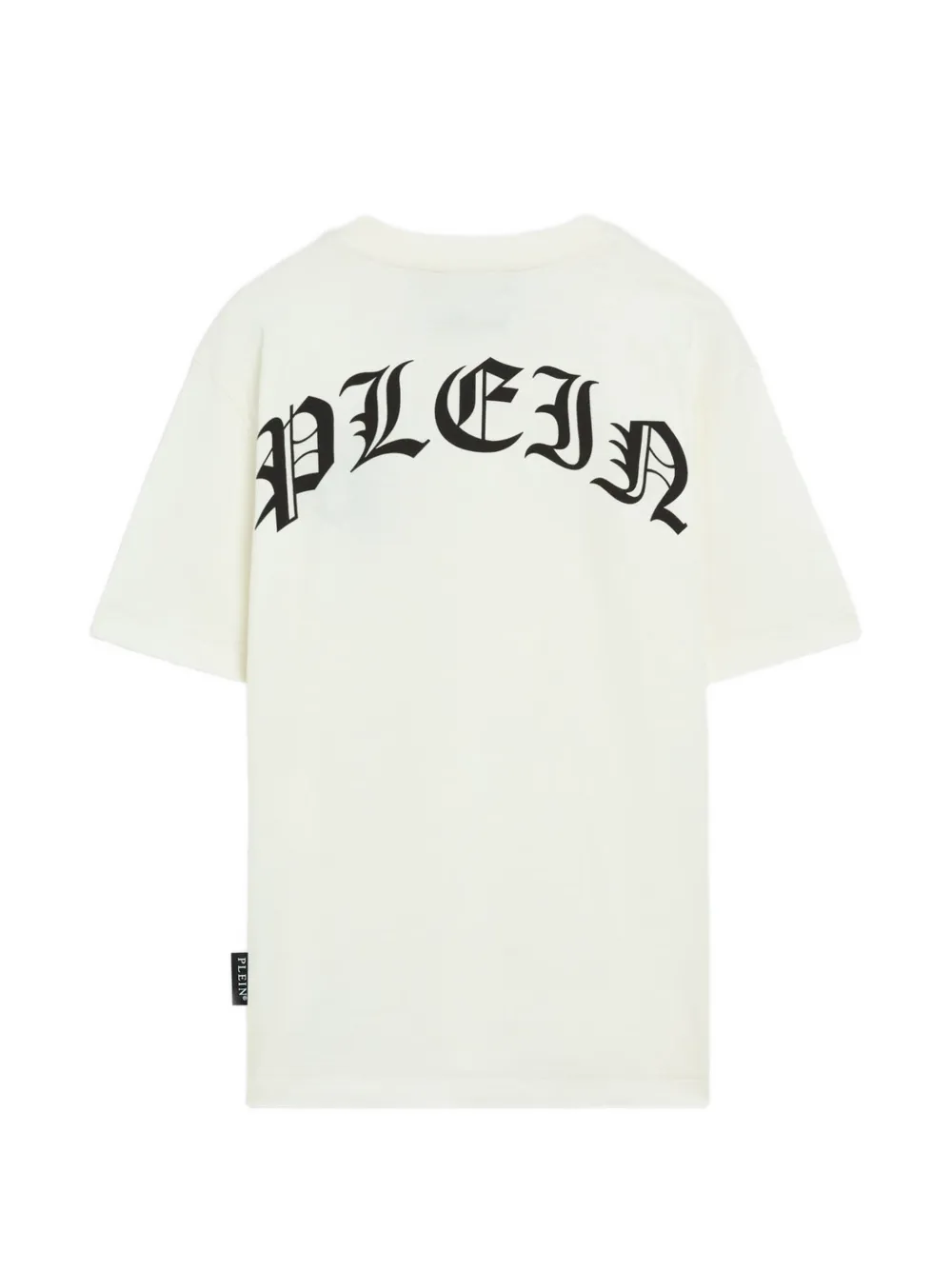 Philipp Plein Junior T-shirt met logoprint Wit