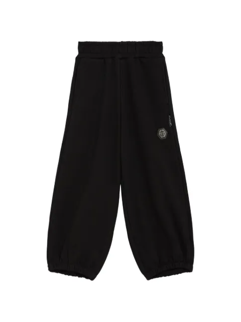 Philipp Plein Junior logo-patch track pants