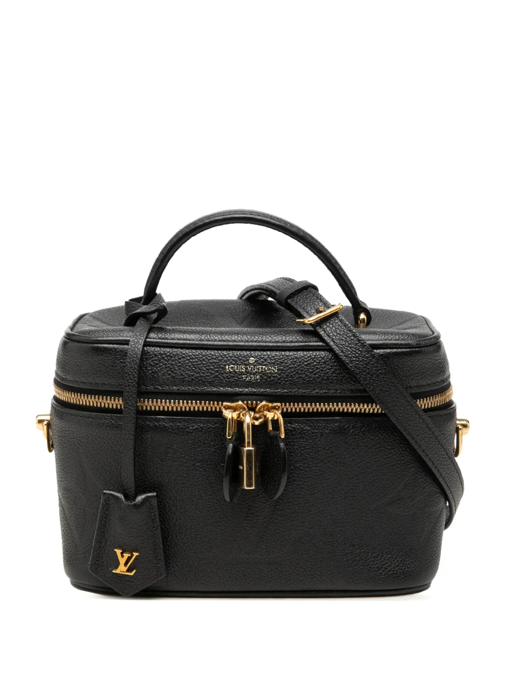 Louis Vuitton Pre-Owned 2021 Monogram Giant Empreinte PM vanity bag - Black