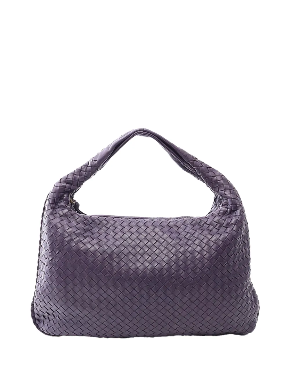 Bottega Veneta Pre-Owned 2012-2026 Medium Nappa Intrecciato Veneta hobo bag - Viola
