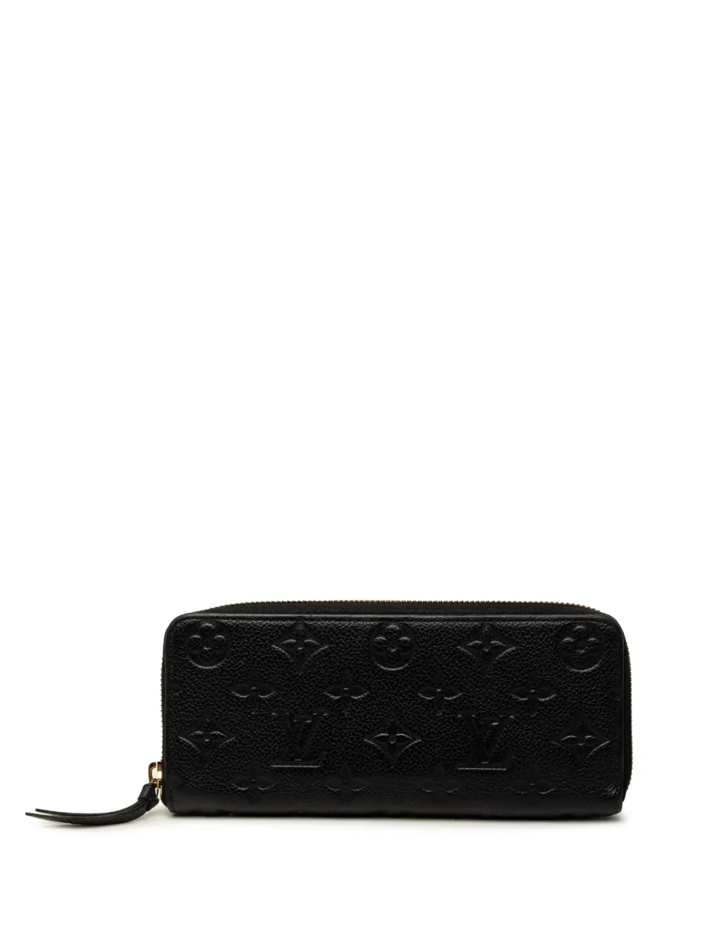 Louis Vuitton Pre-Owned 2019 Monogram Empreinte Clemence Portemonnaie - Schwarz