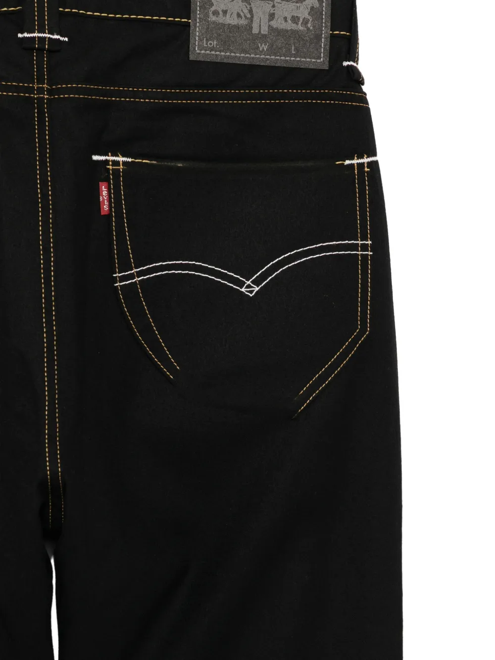 Junya Watanabe MAN x Levi wollen broek Zwart