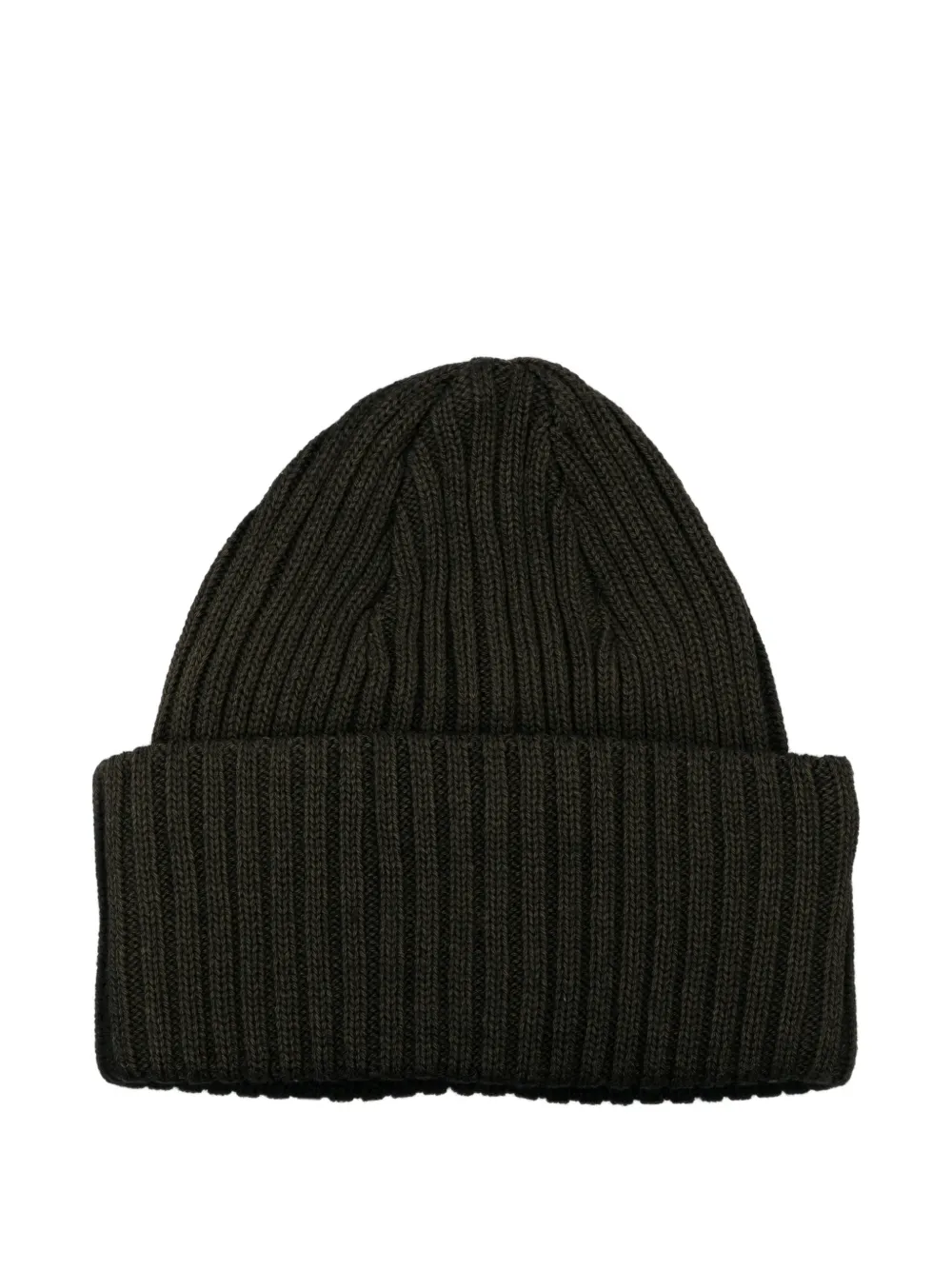 Comme des Garçons Homme x Batoner ribgebreide muts met logo-patch Zwart